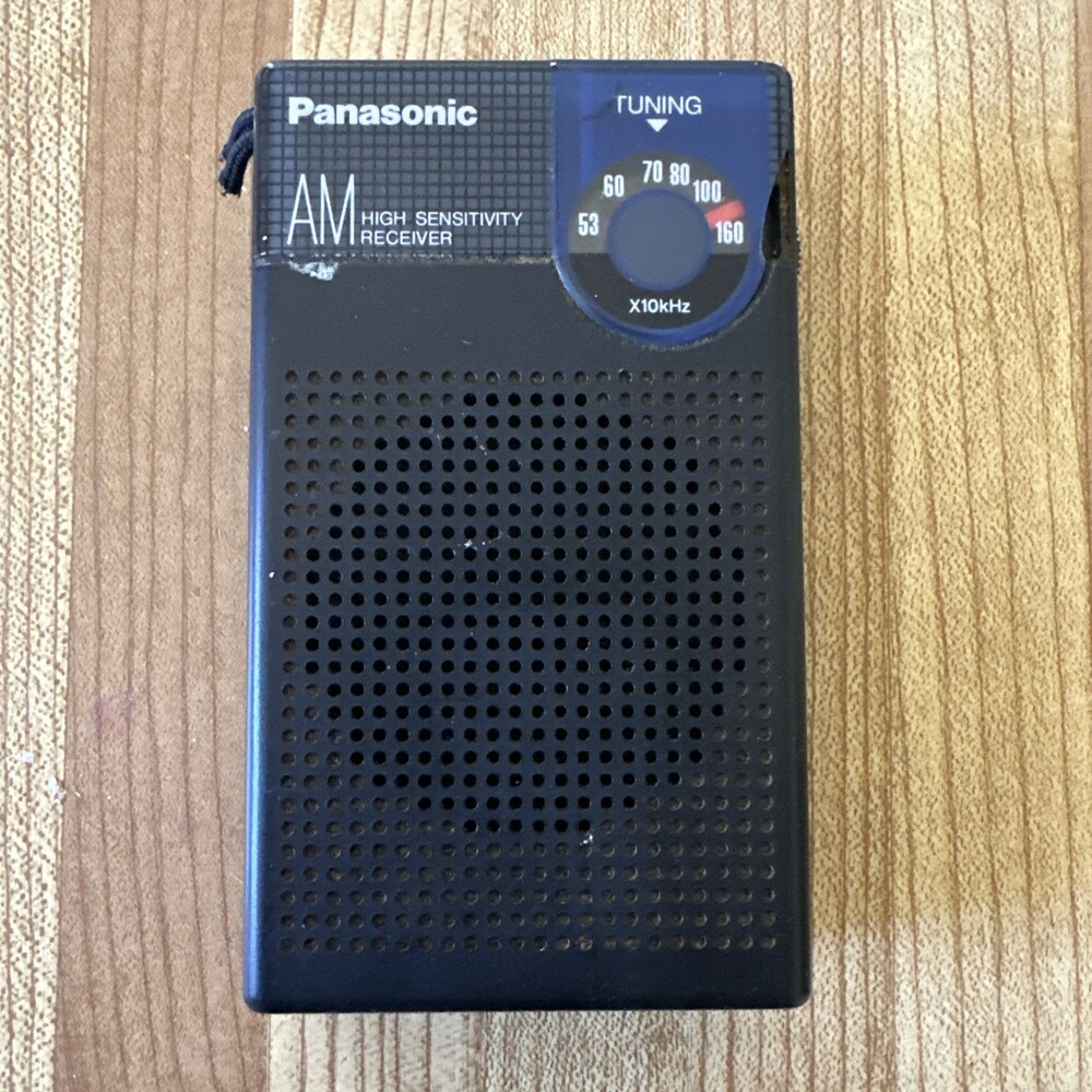 Panasonic R-1007 AM High Sensitivity Receiver Portable Vintage Pocket Radio FIX